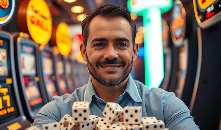 Tampilan meja Dragon Tiger live di studio bet9ja dengan dealer profesional dan kartu yang jelas terlihat